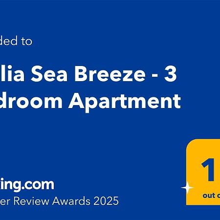 Kallia Sea Breeze - 3 Bedroom Apartment Rhodes City Exterior foto